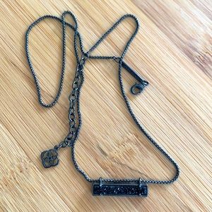 Kendra Scott Leanor Drusy Bar necklace